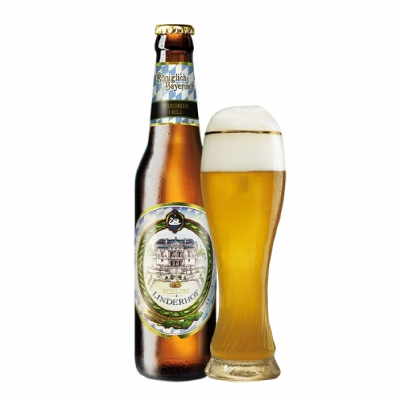 国内现货 德国原装进口Linderhof林德霍夫啤酒 白啤500ml*10瓶/箱